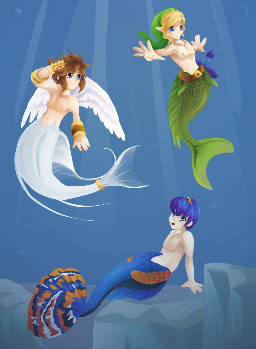 Nintendo Mermen