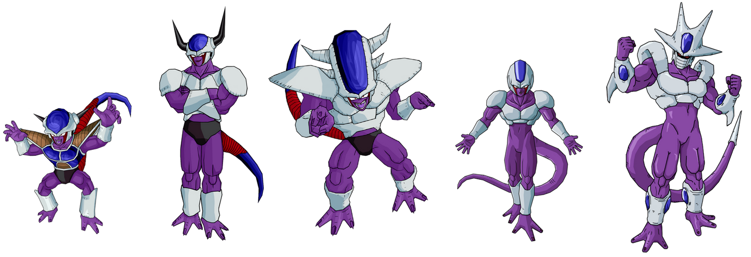 Cooler all forms by legoFrieza on DeviantArt