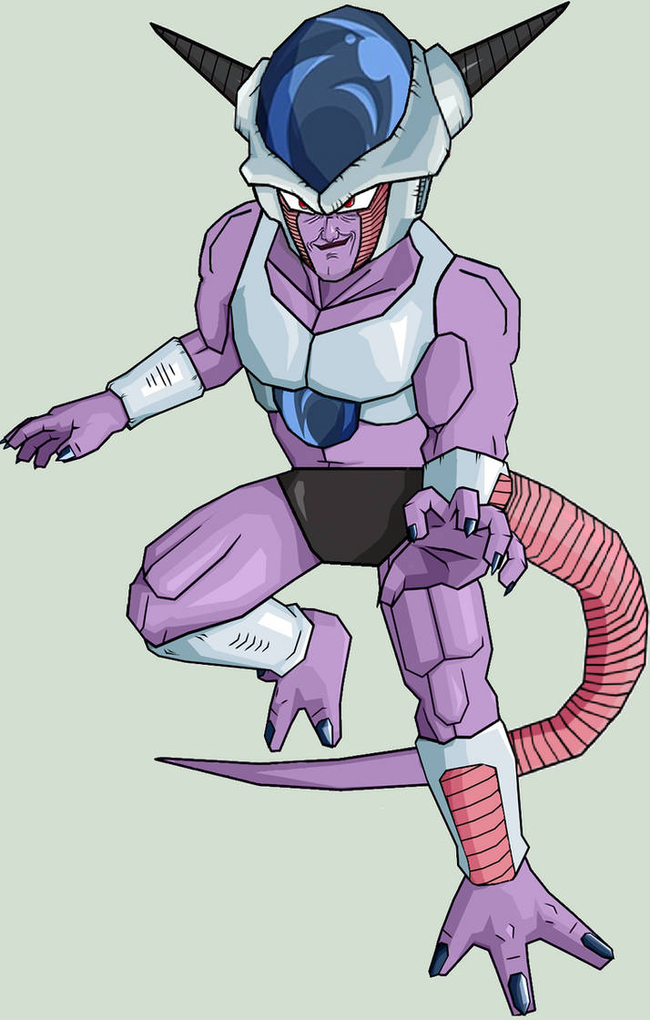 King Cold 1st Form by legoFrieza on DeviantArt