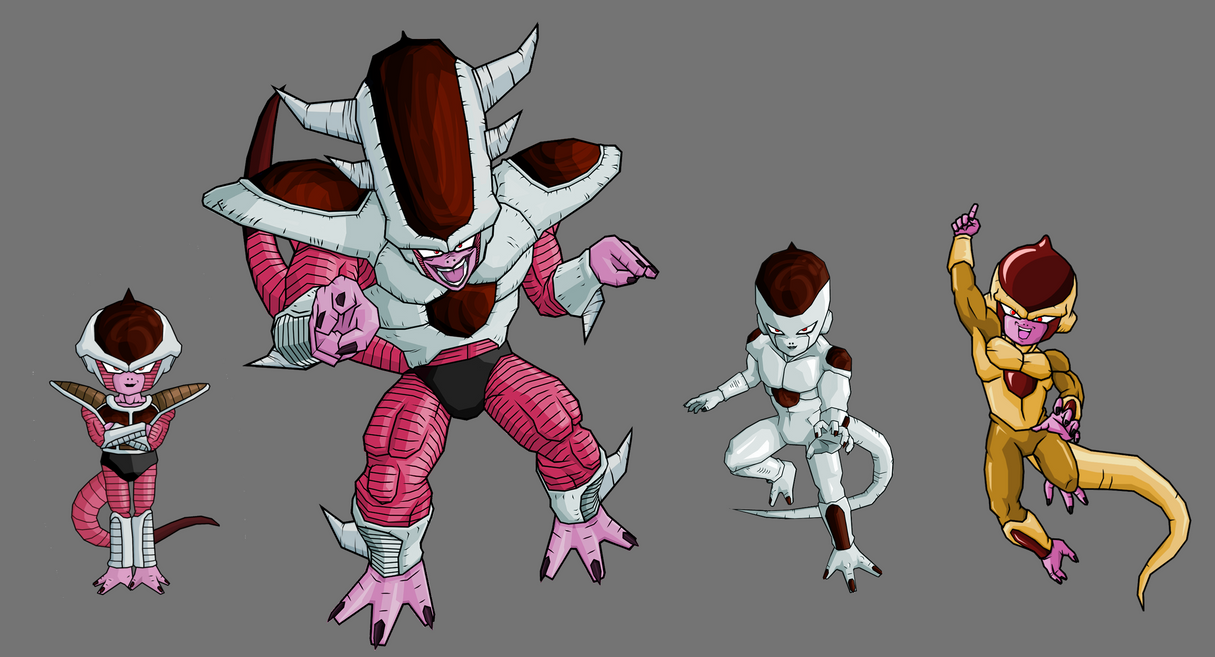 Kuruza Color Kuriza All Forms by legoFrieza on DeviantArt