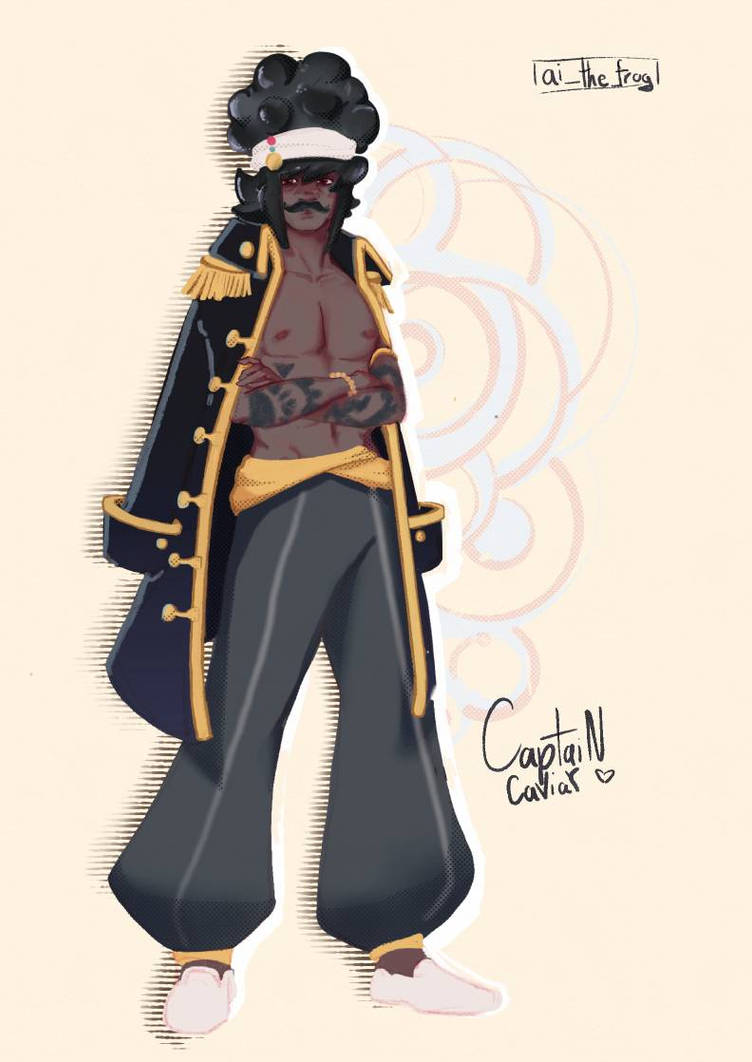 Captain caviar cookie by aithefrog on DeviantArt