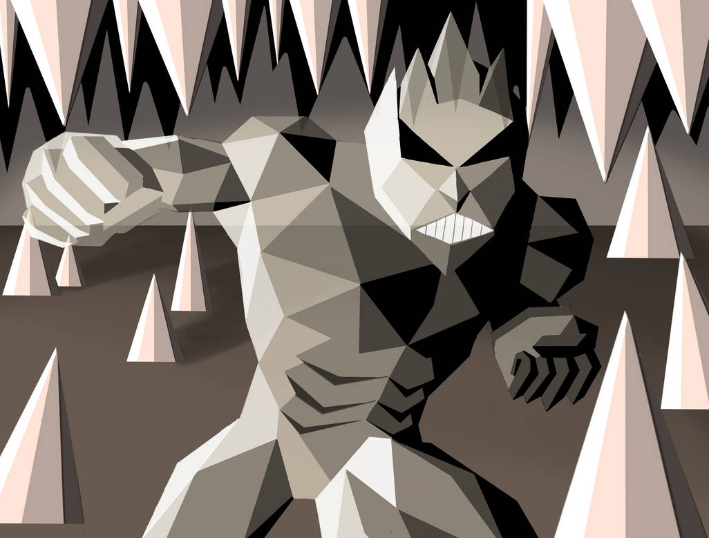 Polygon Man by AserDreaMasters on DeviantArt