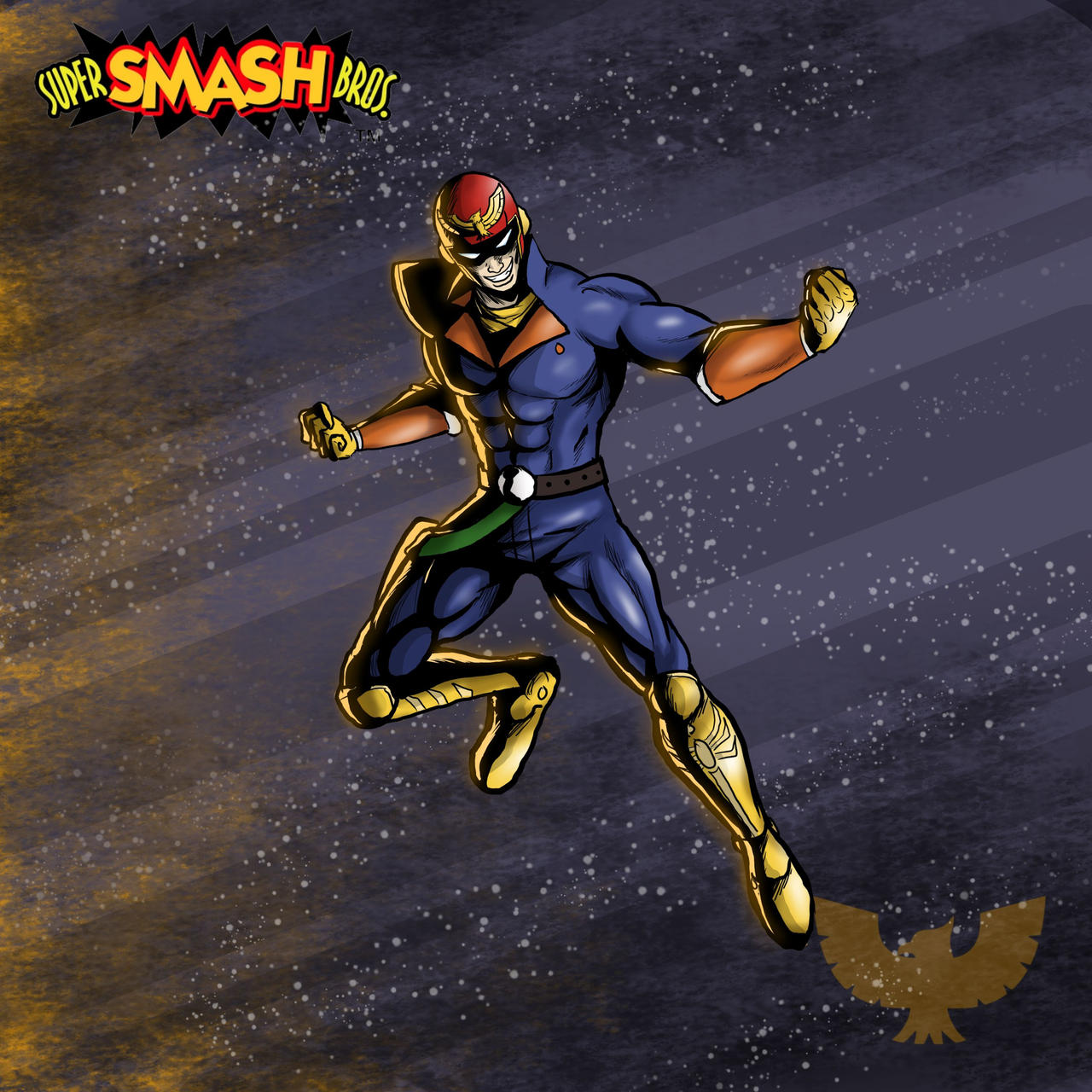 Captain Falcon Rocket Racers Captain Falcon by AserDreaMasters on DeviantArt