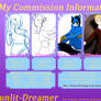 My Commission Info
