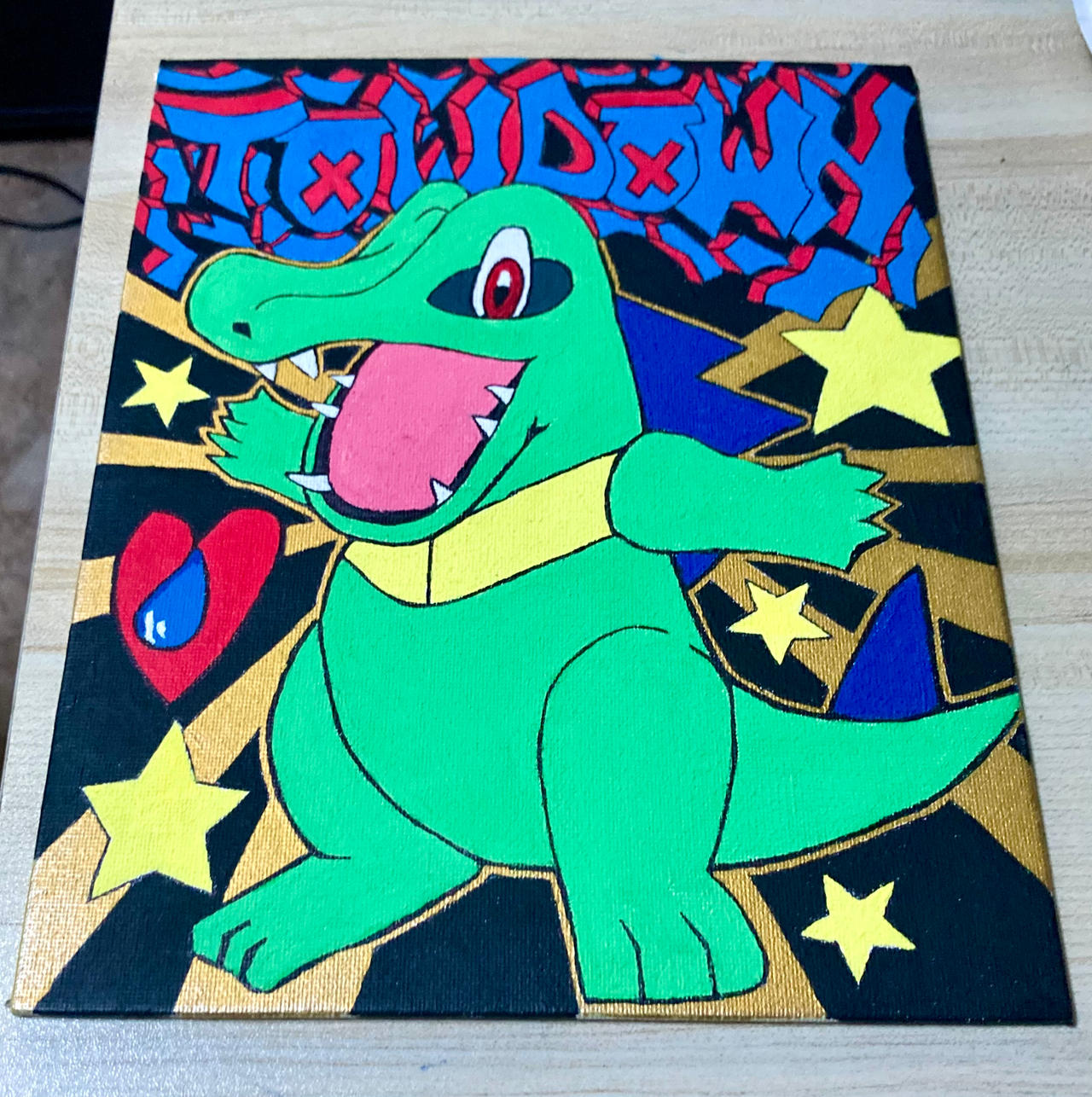 Shiny Totodile by modrank on DeviantArt