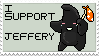 I Support Jeffery! - Stamp