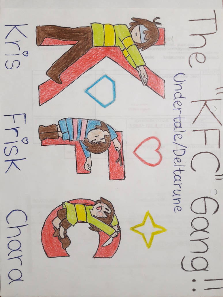 The KFC Gang - Undertale/Deltarune by dev-rogelis on DeviantArt