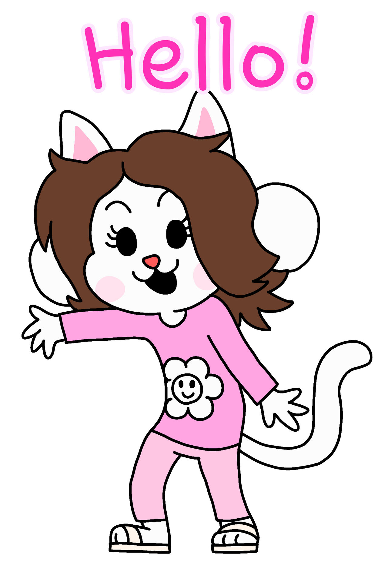 It's me saying hello! by dev-rogelis on DeviantArt