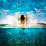 Deep in the Sea Photo Manipulation