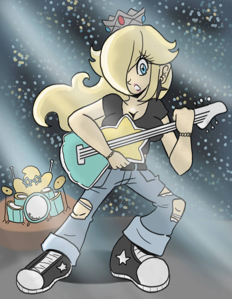Rosalina Rocking Chair Rosalina Rockstar by Darkhorse888 on DeviantArt