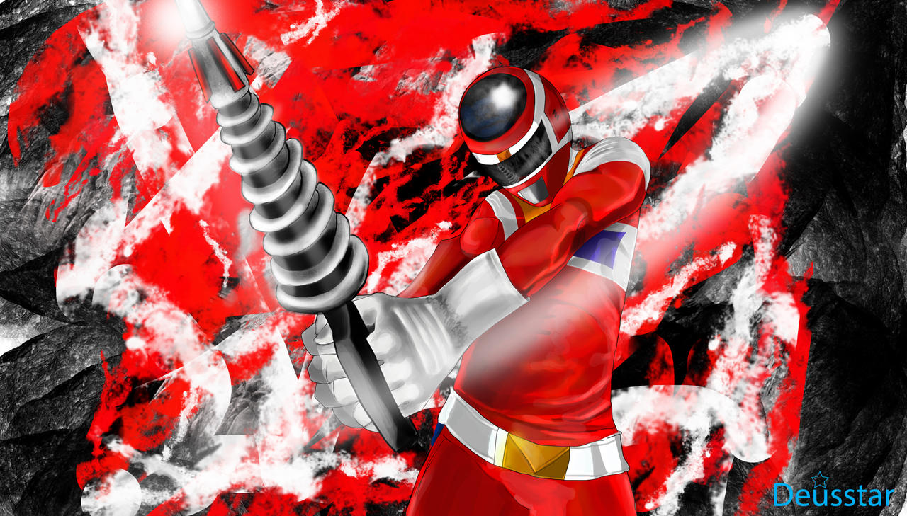Red In Space Ranger by Deusstar on DeviantArt