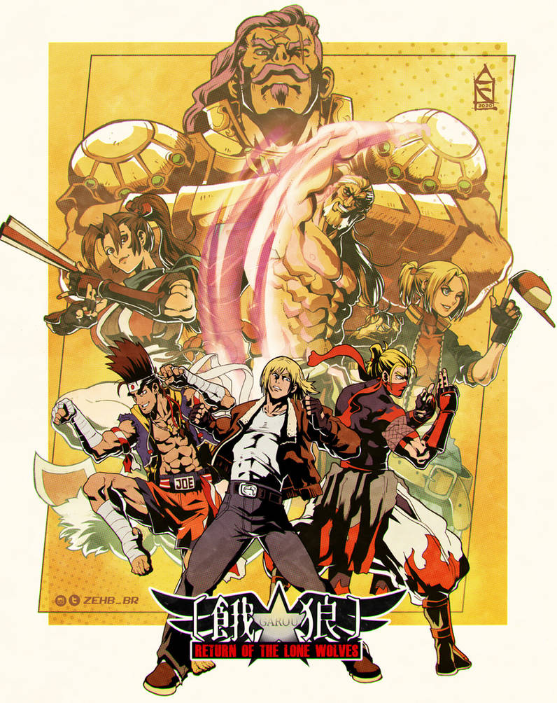 Fatal Fury Movie Poster No6 - The Lone Wolf by furya2014 on DeviantArt
