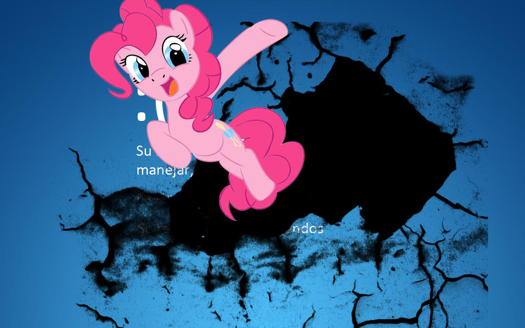 Pinkie pie is the best blue screen