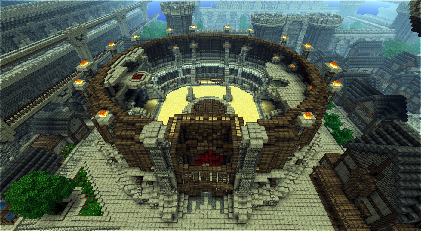 Imperial City Arena minecraft by Sir-Beret