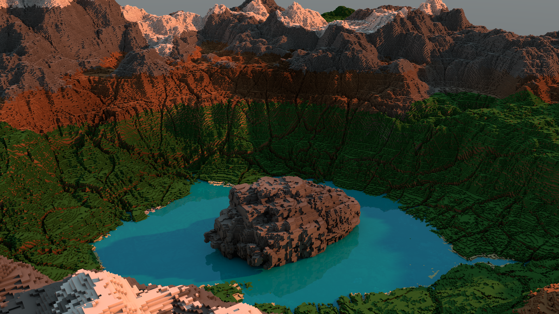 Looking Upon a Lake (Minecraft) by Doomdestroyer98 on DeviantArt