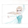 Elsa- Disney's Frozen (Colored)