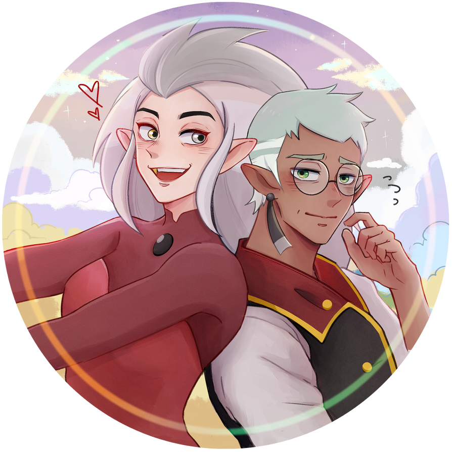 Eda and Raine!! by duck1117 on DeviantArt