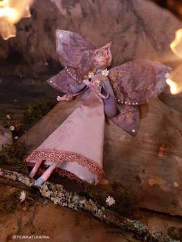 Lucyda - the flower fairy of Sonora - OOAK fae art