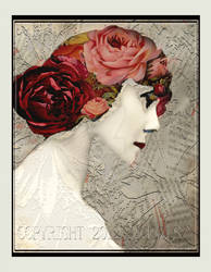 Girl with rose by akiszusz