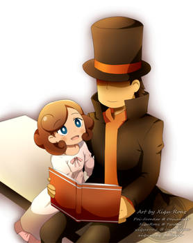 Father and Daughter Layton