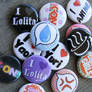 Otaku Variety Pinbacks