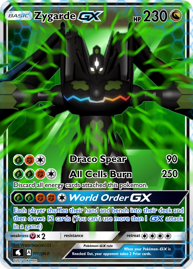 Zygarde-GX, Pokémon