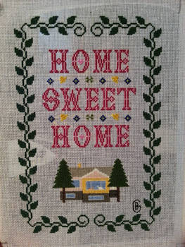 Home Sweet Home Cross Stitch