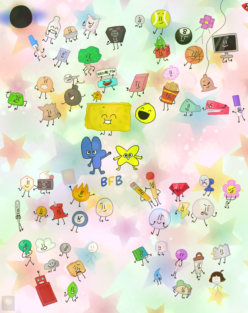 BFB: lot of objects by Yukan0429 on DeviantArt