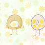 donut and eggy