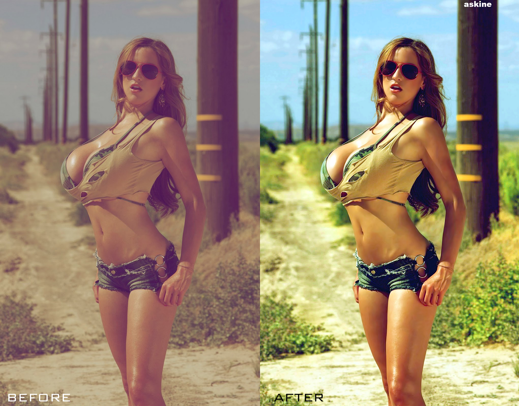 Jordan Carver - Recolor