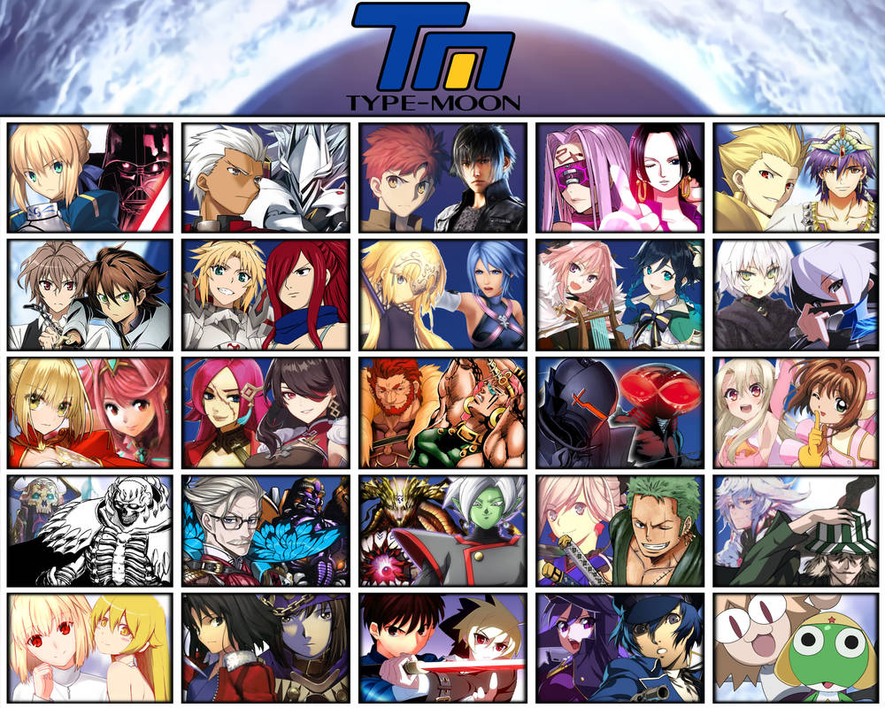 Type Moon Opponent Chart by AnAustralianPerson on DeviantArt