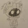 Invader Zim Gir -boy disguise-