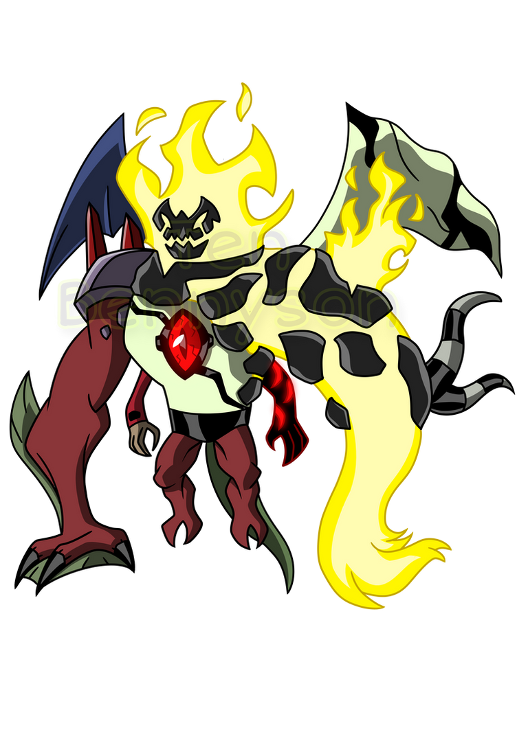 Ben 10: Alpha mutant amalgam by TenBennyson228 on DeviantArt