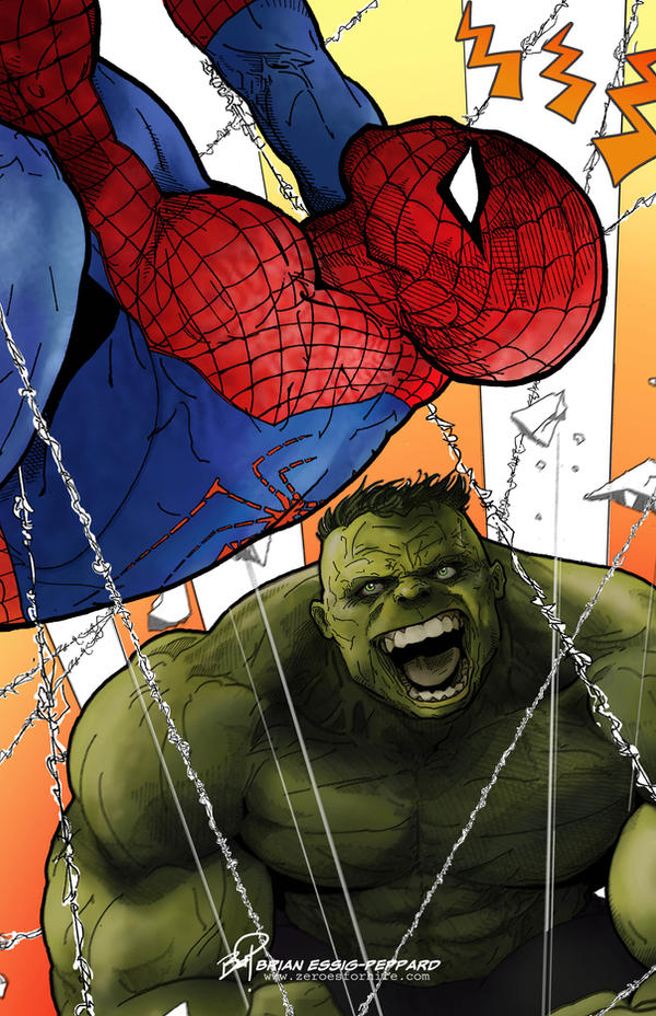 The Incredible Hulk vs The Amazing Spider-Man