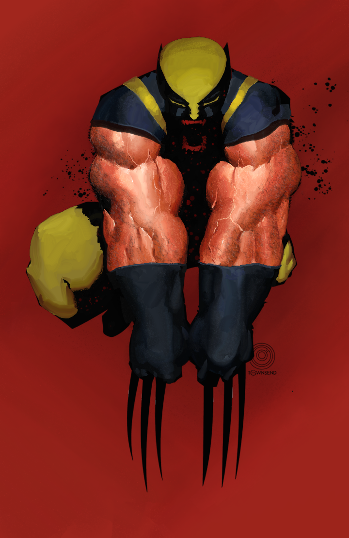 Wolverine Painted