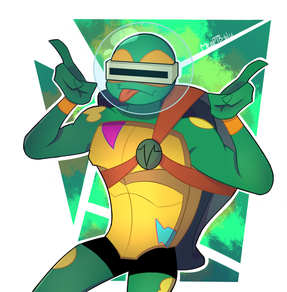 Mikey Rottmnt Icon RotTMNT |Mikey by MepPTB-blu on DeviantArt