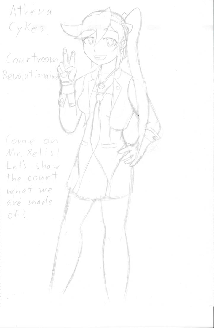 Athena Cykes by blackdeath2000