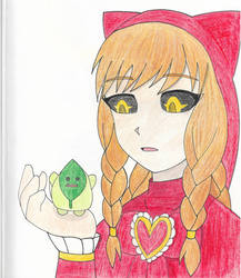 Nyarlathopt and leaf healer colorpencil