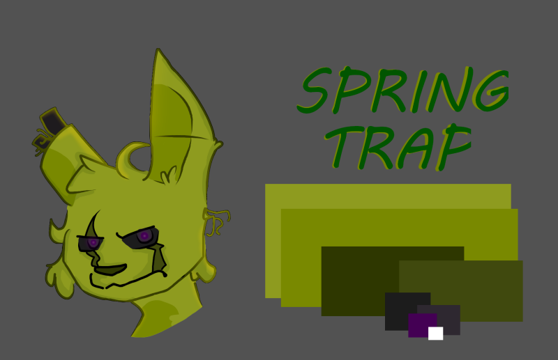 Spring Trap Beta Design SpringTrap Design by CometTheRedWolf on DeviantArt