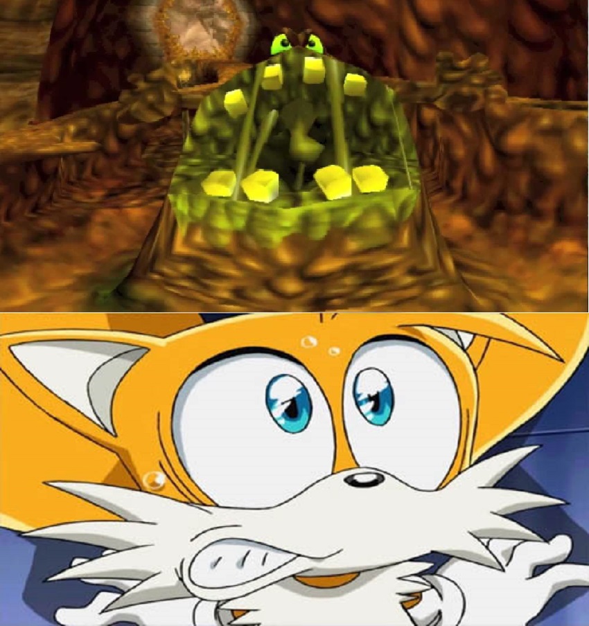 Tails Scared Tails scared of the Great Mighty Poo by Dreddzilla on DeviantArt