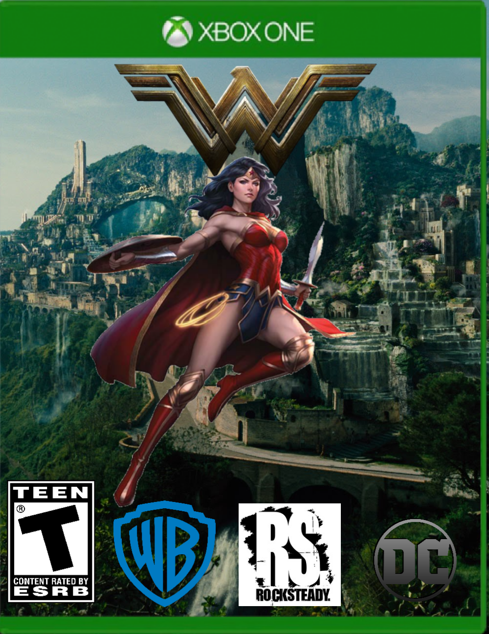 Wonder Woman Video Game Cover by MrConcepts on DeviantArt