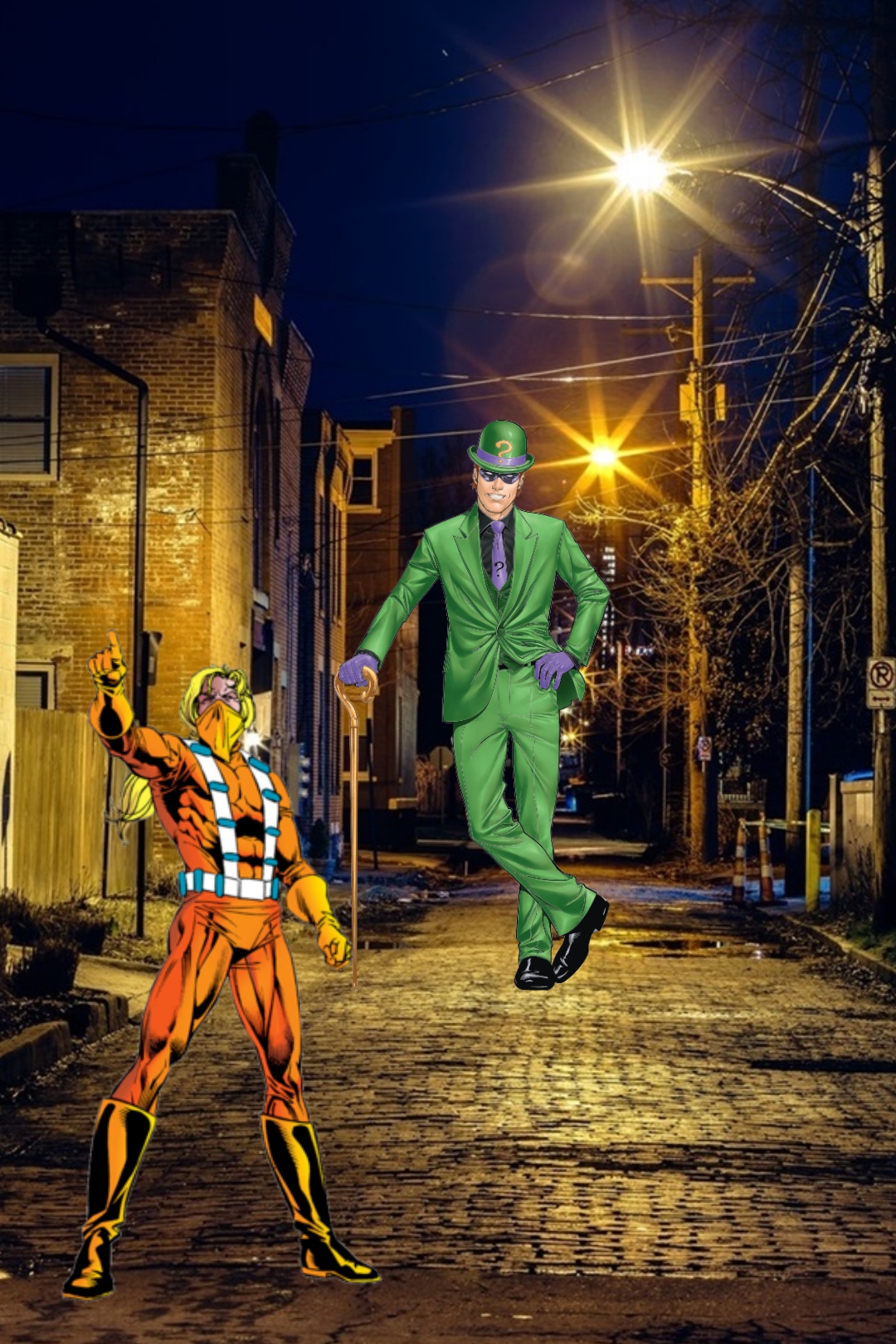 Cluemaster Vs Riddler Riddler vs Cluemaster by Dreddzilla on DeviantArt