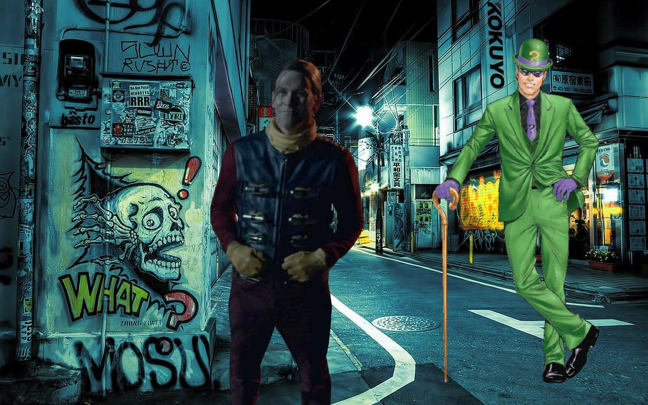 Cluemaster Vs Riddler Riddler vs Cluemaster by Dreddzilla on DeviantArt