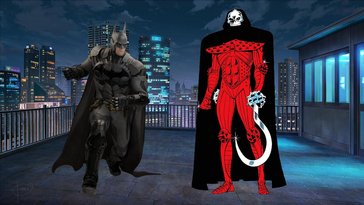 Batman vs The Reaper by Dreddzilla on DeviantArt