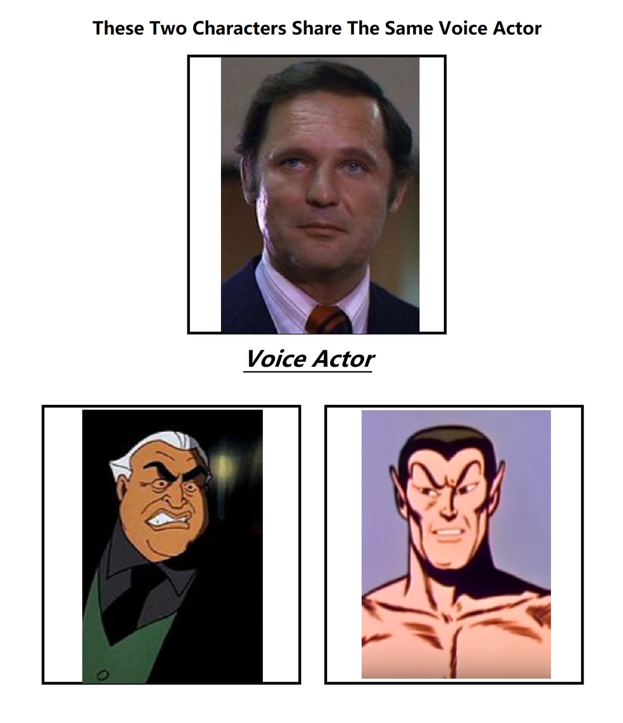Same Voice Actor By Dreddzilla On Deviantart Same Voice Actor By Dreddzilla On Deviantart