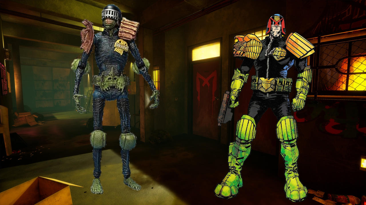Judge Dredd vs Judge Death by Dreddzilla on DeviantArt