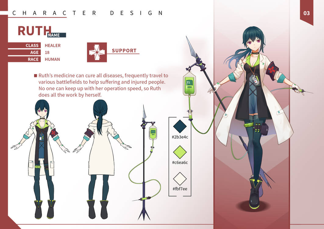 Character Design-Ruth by ReveenN on DeviantArt