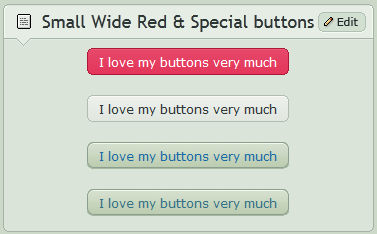 Small wide Red n Special buttons