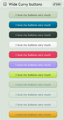 Wide Curvy buttons