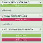 UNIQUE RED N GREEN Backgrounds by CypherVisor